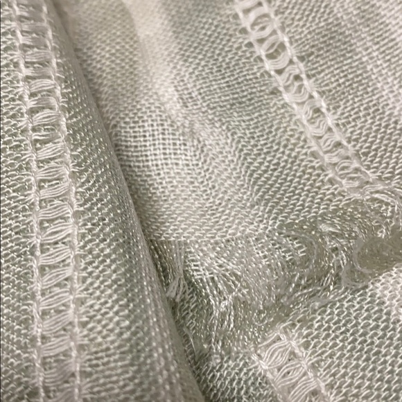 NEW UO striped ruffle duster/kimono/cover up - Picture 6 of 7